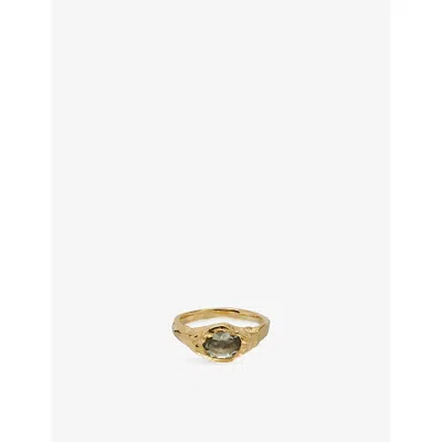 Simuero Womens S Faro La Mola  18ct Gold Vermeil And Amethyst Ring