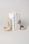 Sin Bacchus Ceramic Bookend Set In Textured Sand At Urban Outfitters