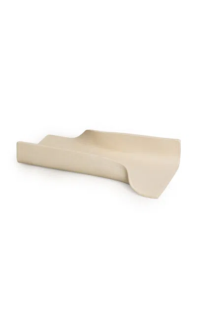 Sin Ceramic Archiva Tray In Neutral