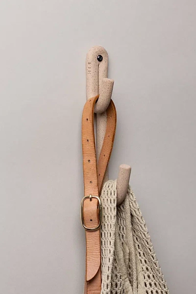Sin Ceramic Leggy Long Wall Hook In Sand At Urban Outfitters