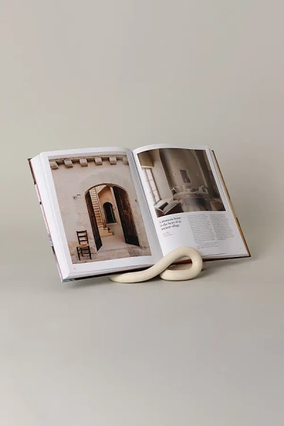 Sin Ceramic Lumbra Bookstand In Bone At Urban Outfitters In Neutral