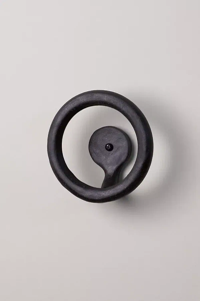 Sin Ceramic Uni Wall Hook In Black