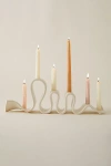 Sin Ceramic Weylyn Candelabra In Cream At Urban Outfitters In Cream