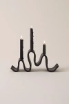 Sin Wyat Ceramic Candelabra In Black