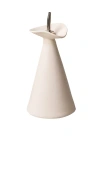 Sin Flora Oil Cruet In White