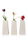 Sin Olto Tall Ceramic Vase In White