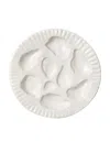 Sin Oyster Plate In White