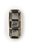 Sin Stria 3 Sconce In Black