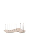 Sin Swey Menorah, White In White