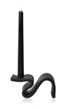 Sin Wei Ceramic Candlestick In Cream At Urban Outfitters In Black
