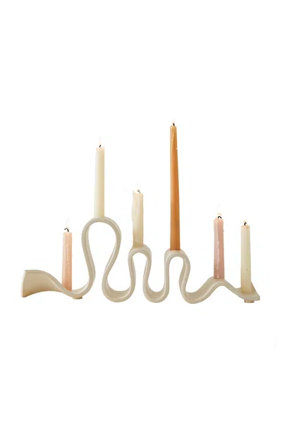 Sin Weylyn Candelabra In White
