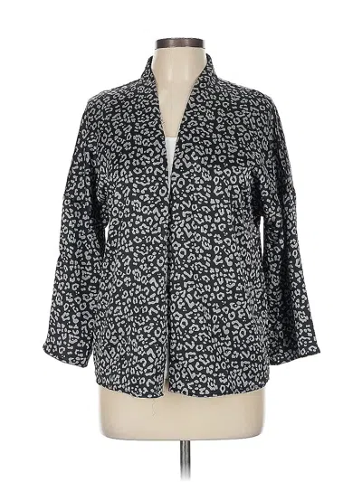 Pre-owned Sincerely Jules 3/4 Sleeve Blouse In Black