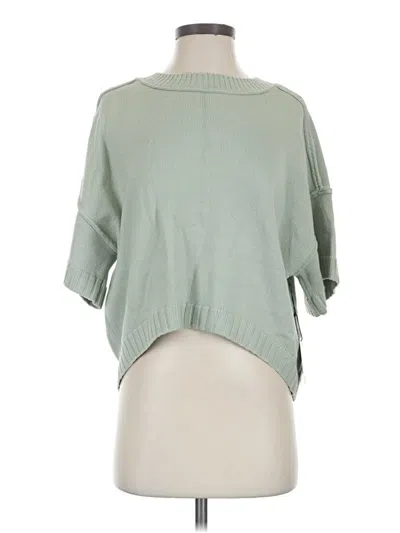 Pre-owned Sincerely Jules 3/4 Sleeve Blouse In Green