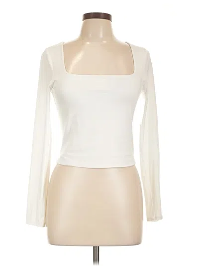 Pre-owned Sincerely Jules 3/4 Sleeve T-shirt In Ivory