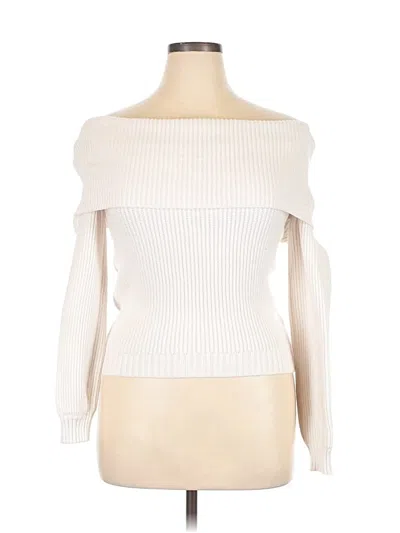 Pre-owned Sincerely Jules 3/4 Sleeve T-shirt In Ivory