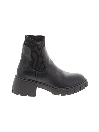 Pre-owned Sincerely Jules Ankle Boots In Black