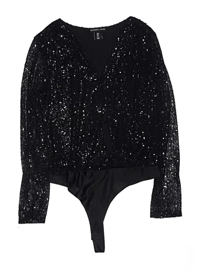 Pre-owned Sincerely Jules Bodysuit In Black