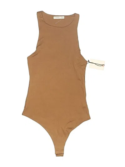 Pre-owned Sincerely Jules Bodysuit In Brown