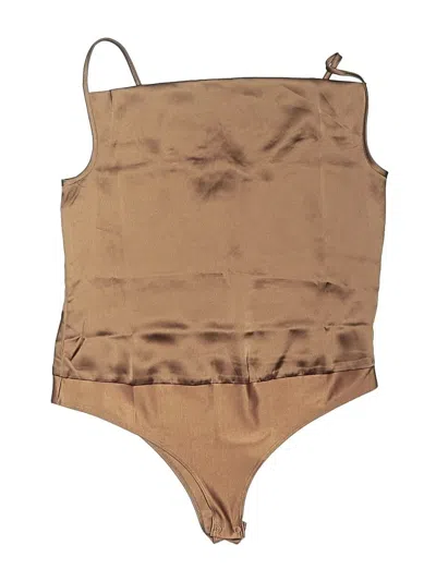 Pre-owned Sincerely Jules Bodysuit In Brown