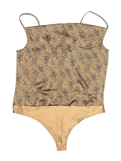 Pre-owned Sincerely Jules Bodysuit In Gold