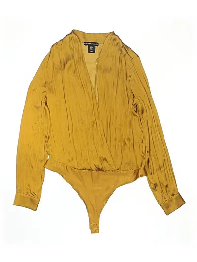 Pre-owned Sincerely Jules Bodysuit In Yellow