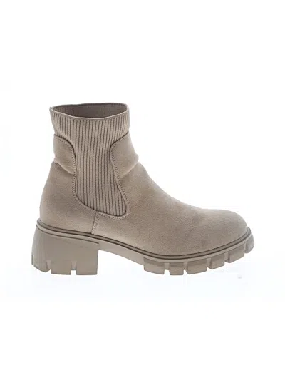 Pre-owned Sincerely Jules Boots In Brown