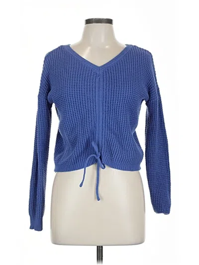 Pre-owned Sincerely Jules Cardigan Sweater In Blue