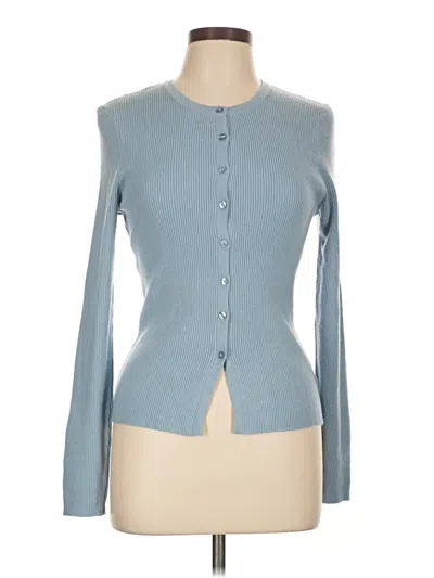 Pre-owned Sincerely Jules Cardigan Sweater In Blue
