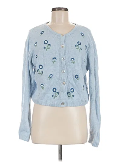 Pre-owned Sincerely Jules Cardigan Sweater In Blue