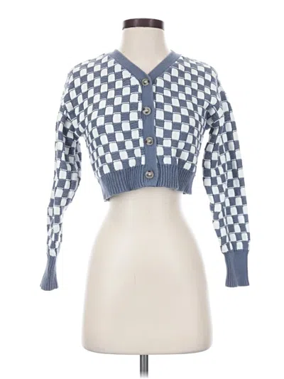 Pre-owned Sincerely Jules Cardigan Sweater In Blue