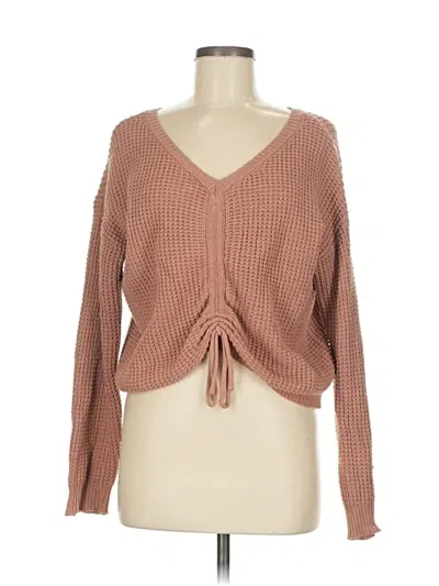 Pre-owned Sincerely Jules Cardigan Sweater In Brown