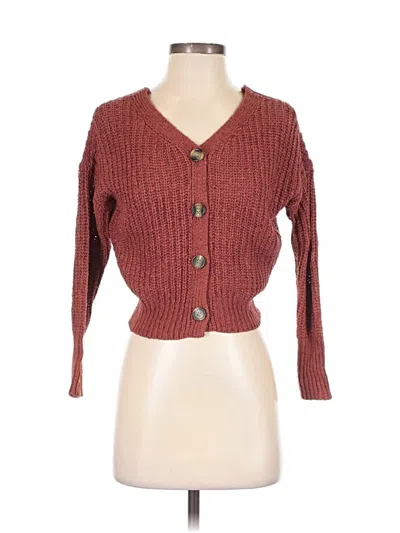 Pre-owned Sincerely Jules Cardigan Sweater In Brown