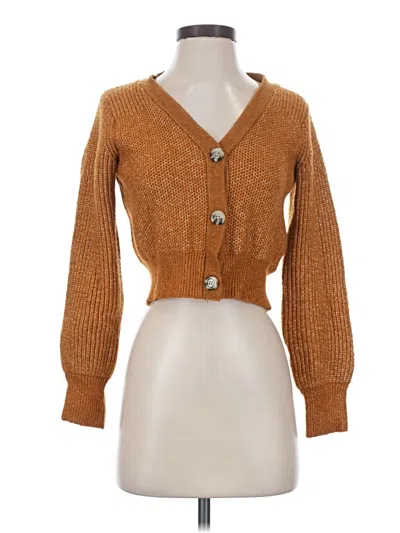 Pre-owned Sincerely Jules Cardigan Sweater In Brown
