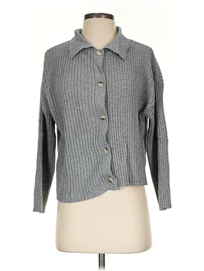 Pre-owned Sincerely Jules Cardigan Sweater In Gray