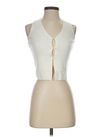 Pre-owned Sincerely Jules Cardigan Sweater In Ivory