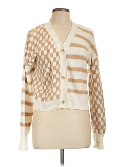 Pre-owned Sincerely Jules Cardigan Sweater In Ivory