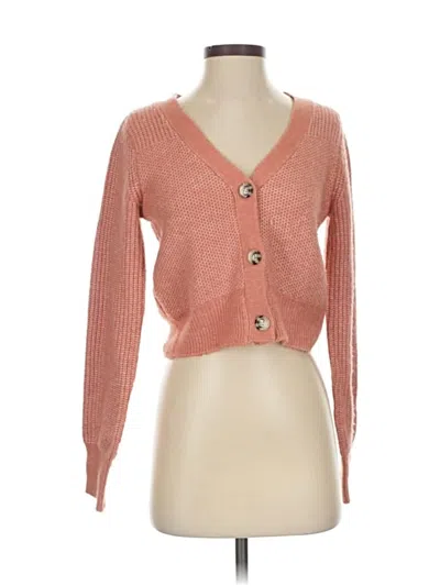 Pre-owned Sincerely Jules Cardigan Sweater In Pink