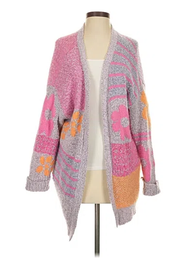 Pre-owned Sincerely Jules Cardigan Sweater In Pink