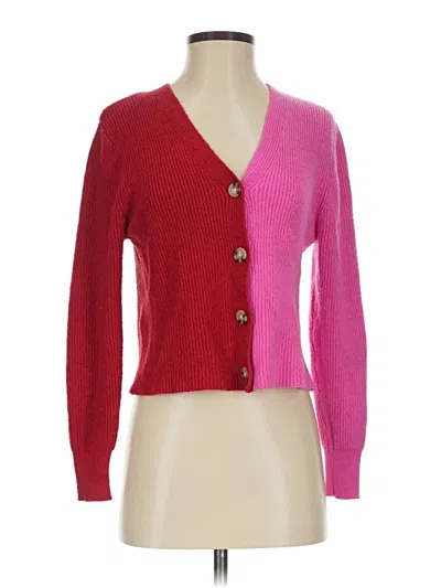 Pre-owned Sincerely Jules Cardigan Sweater In Pink