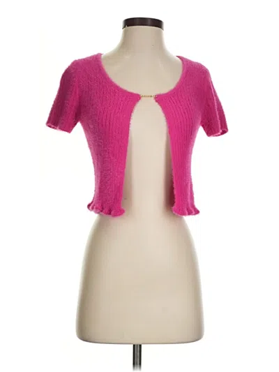 Pre-owned Sincerely Jules Cardigan Sweater In Pink