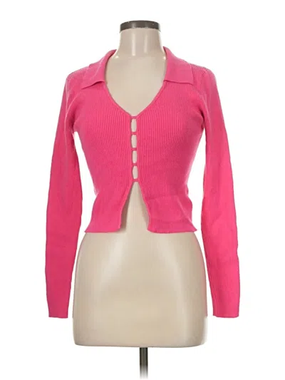 Pre-owned Sincerely Jules Cardigan Sweater In Pink