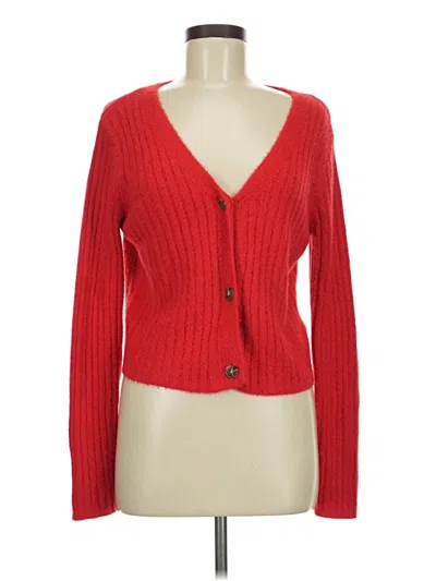 Pre-owned Sincerely Jules Cardigan Sweater In Red