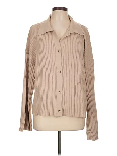 Pre-owned Sincerely Jules Cardigan Sweater In Tan