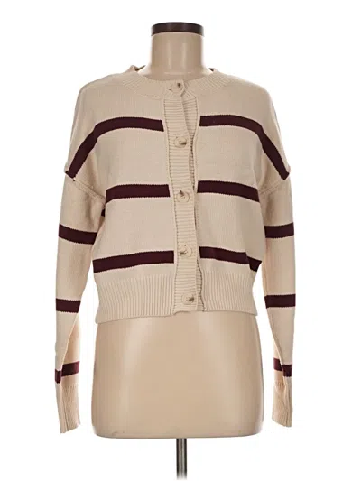 Pre-owned Sincerely Jules Cardigan Sweater In Tan