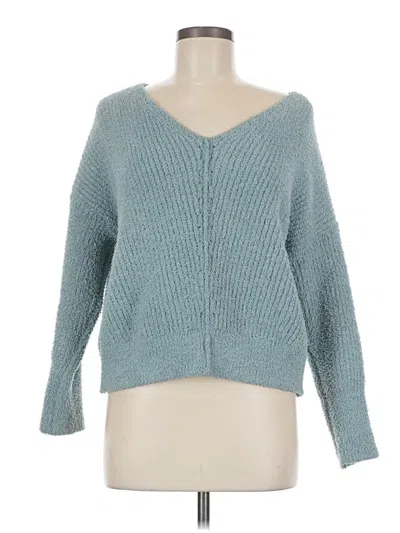 Pre-owned Sincerely Jules Cardigan Sweater In Teal