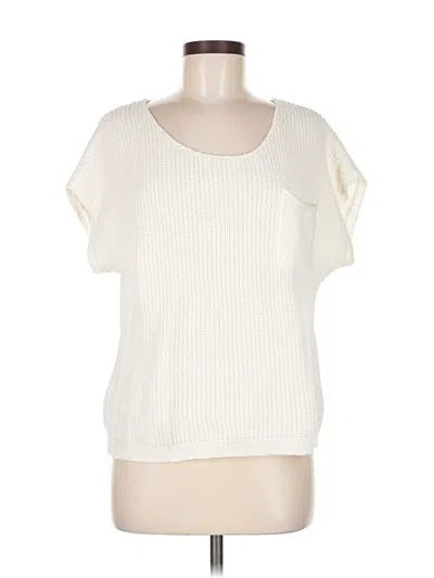 Pre-owned Sincerely Jules Cardigan Sweater In White