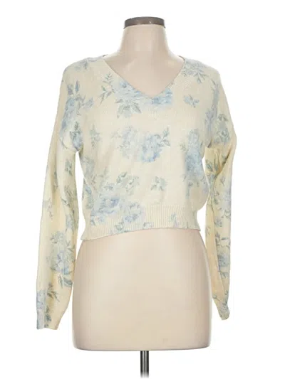 Pre-owned Sincerely Jules Cardigan Sweater In White