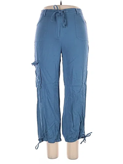 Pre-owned Sincerely Jules Cargo Pants In Blue