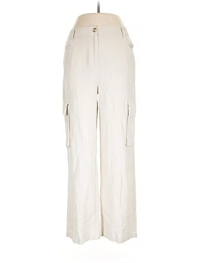 Pre-owned Sincerely Jules Cargo Pants In Ivory