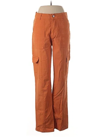 Pre-owned Sincerely Jules Cargo Pants In Orange
